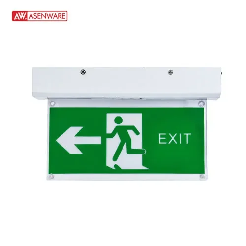 Asenware AW-CEL301 Centralized Monitoring Control Type Fire Emergency EXIT Sign - CV. Berkah Mitra Safety