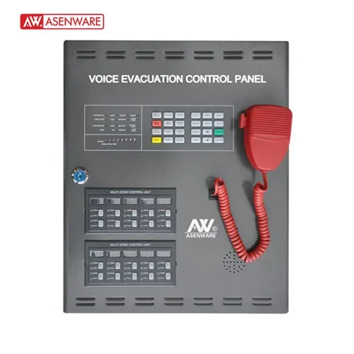 Asenware AW-VP350 Fire Alarm Voice Evacuation System Control Panel - CV. Berkah Mitra Safety