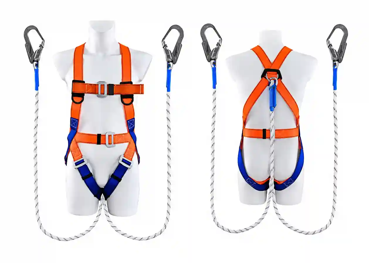 Tonata Body Harness Double Hook – Full Body Safety Belt Dengan 2 Kait - CV. Berkah Mitra Safety