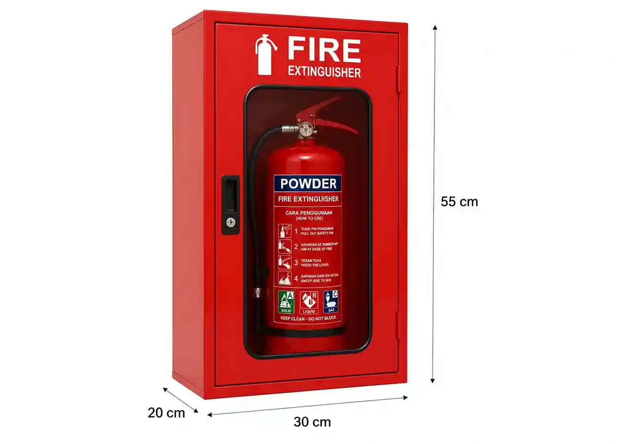 DITEX Box Fire Extinguisher Ukuran 30x55x20 cm