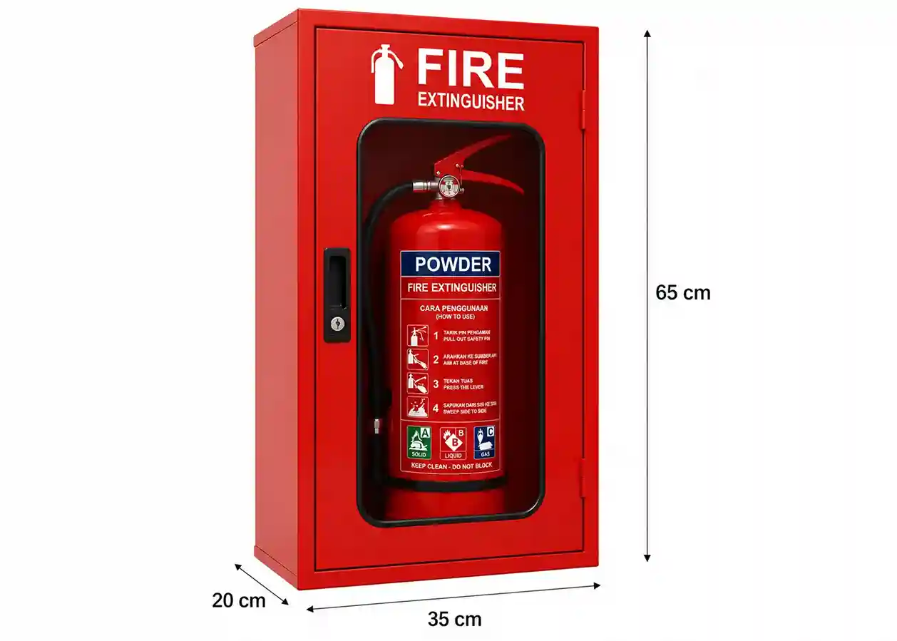DITEX Box Fire Extinguisher Ukuran 35x65x20 Cm