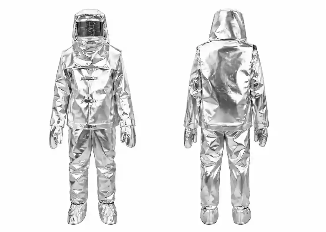 Tonata Fire Fighting Suit Aluminium – Baju Pemadam Tahan Panas 800°c - CV. Berkah Mitra Safety