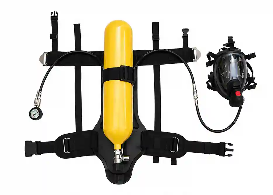 Tonata SCBA Breathing Apparatus 6l Steel 300 Bar – Alat Pernapasan Mandiri Dengan Alarm Tekanan Rendah