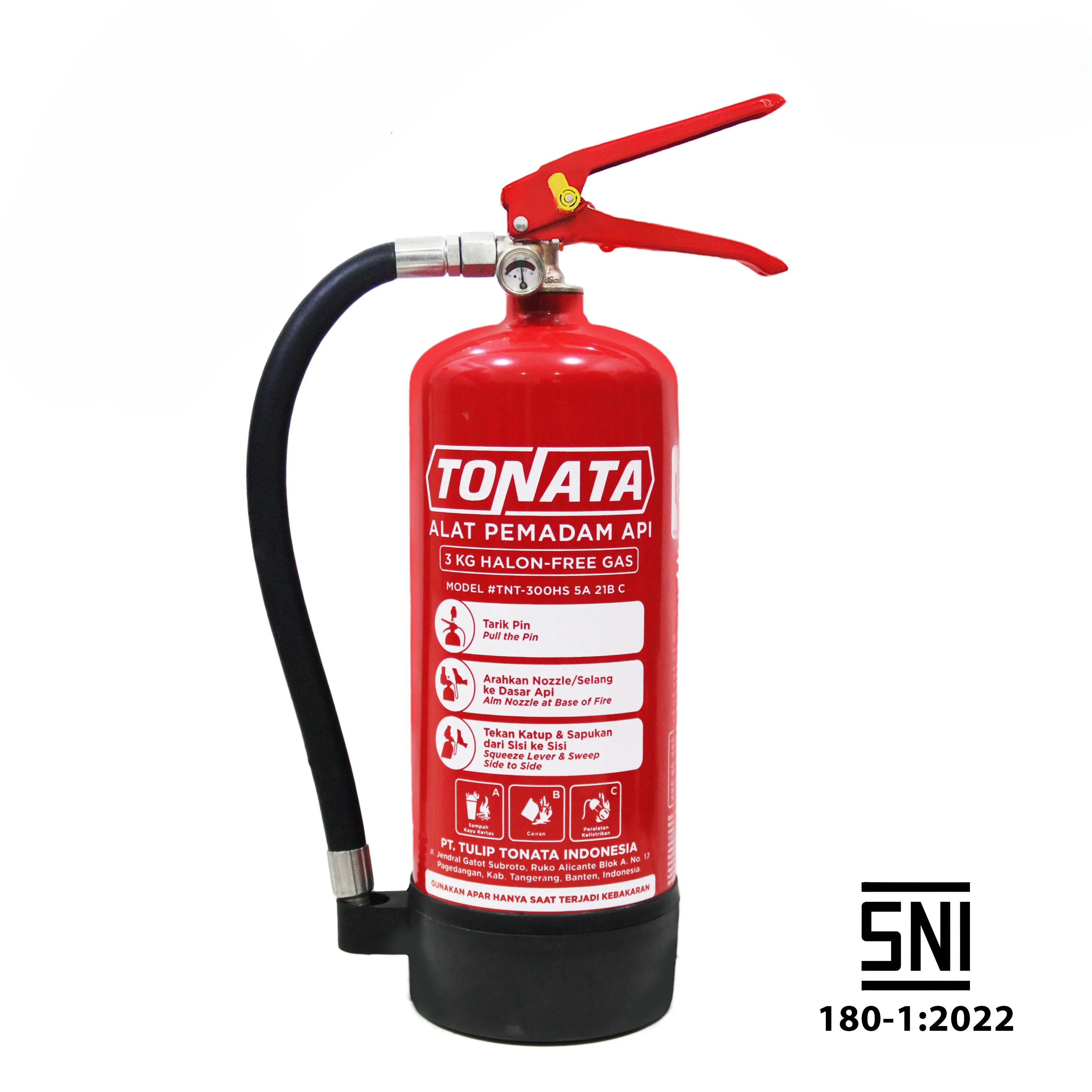 Tonata APAR Clean Agent HCFC - HFC 3 Kg