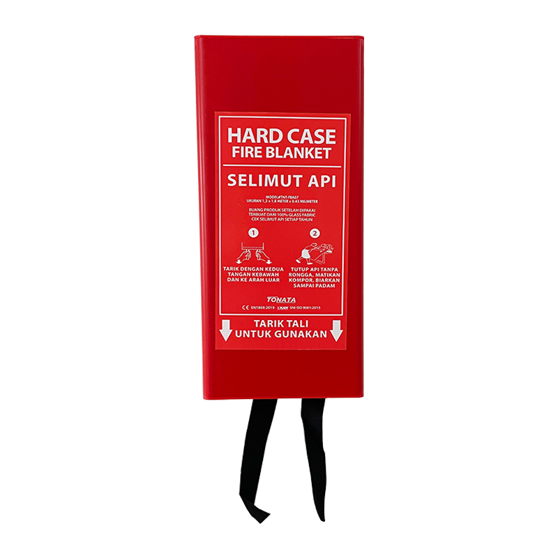 Tonata Fire Blanket - Selimut Api 1,2 X 1,8 M - Hard Case