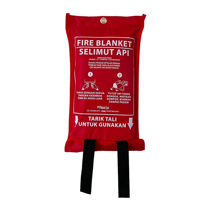 Tonata Fire Blanket - Selimut Api 1,2 X 1,8 M
