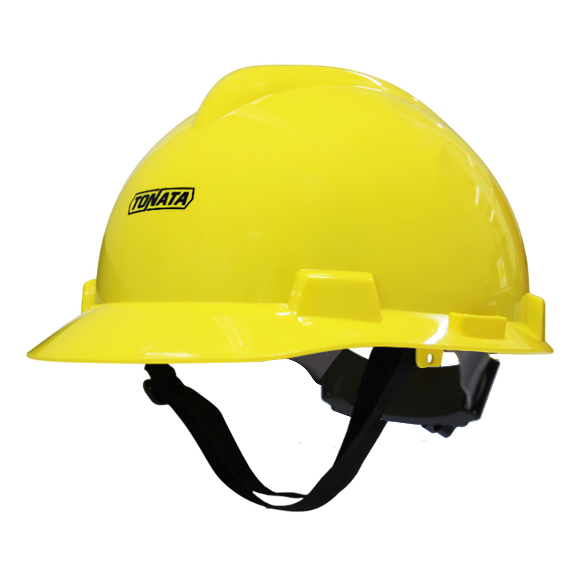 Tonata Safety Helmet Heavy Duty - Helm Proyek Include Inner Fast Track Klop Putar - Helm Kerja Kuning